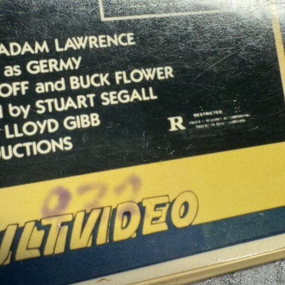 Horror VHS Movie Rental Box Flip Cards (RARE) - Picture 9 of 16